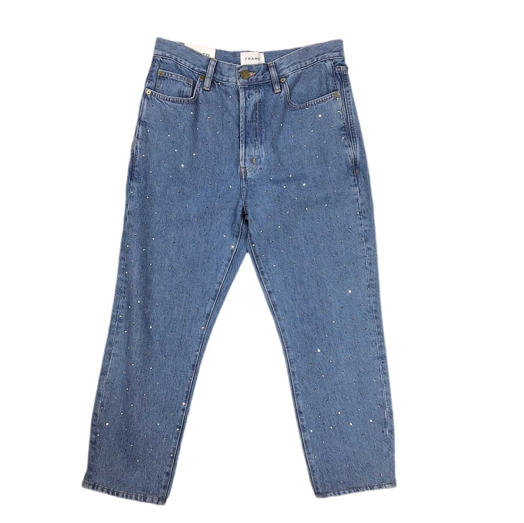 Frame jeans/rhinestone front