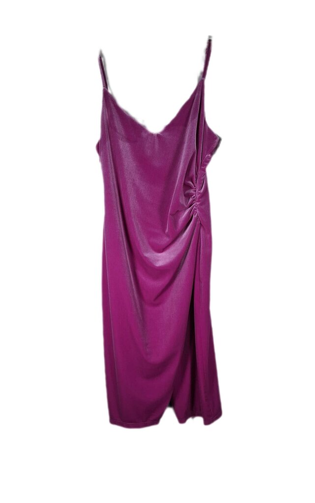 DES/Black Halo sleeveless cocktail dress/velvet