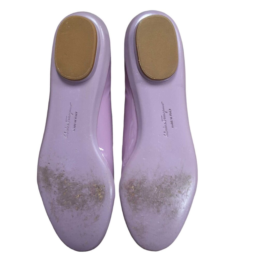 Ferragamo patent flat/mary jane