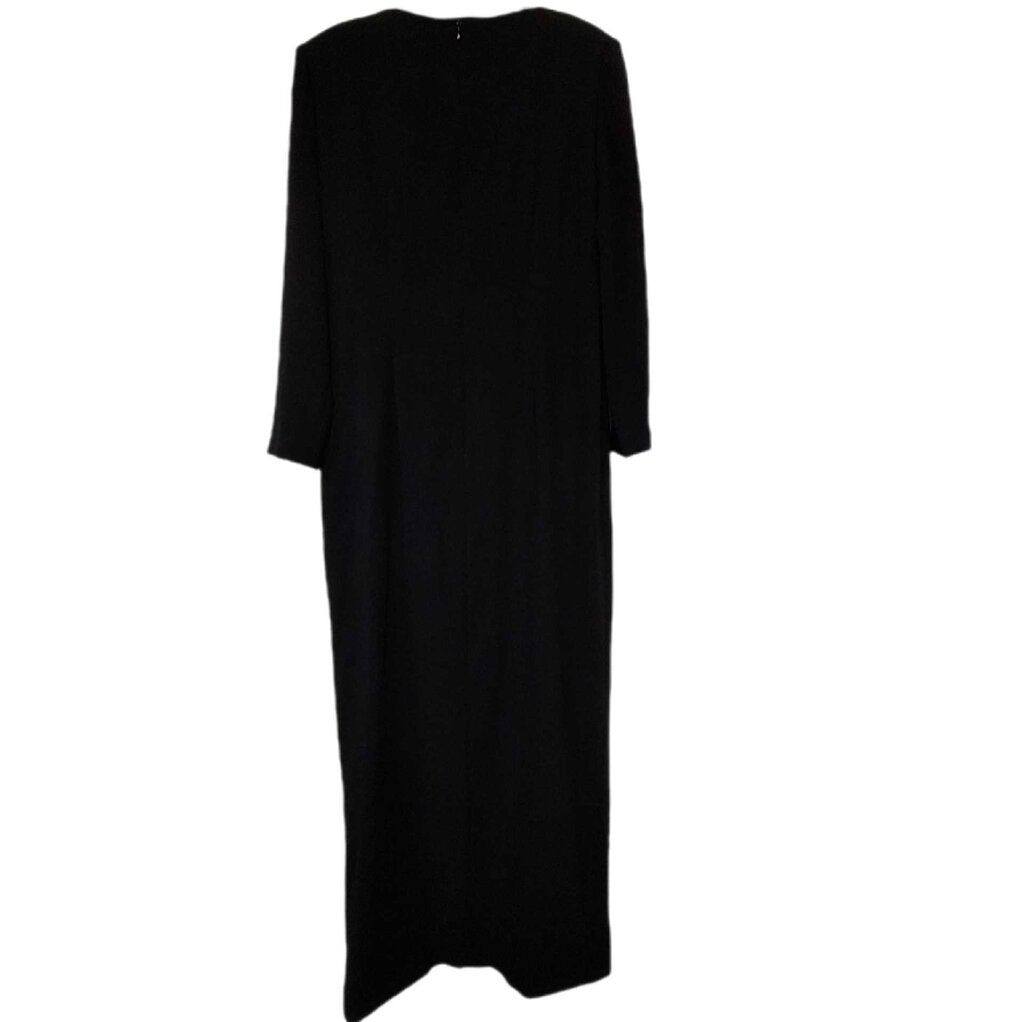 Ildiko long sleeve gown/full length ruffle