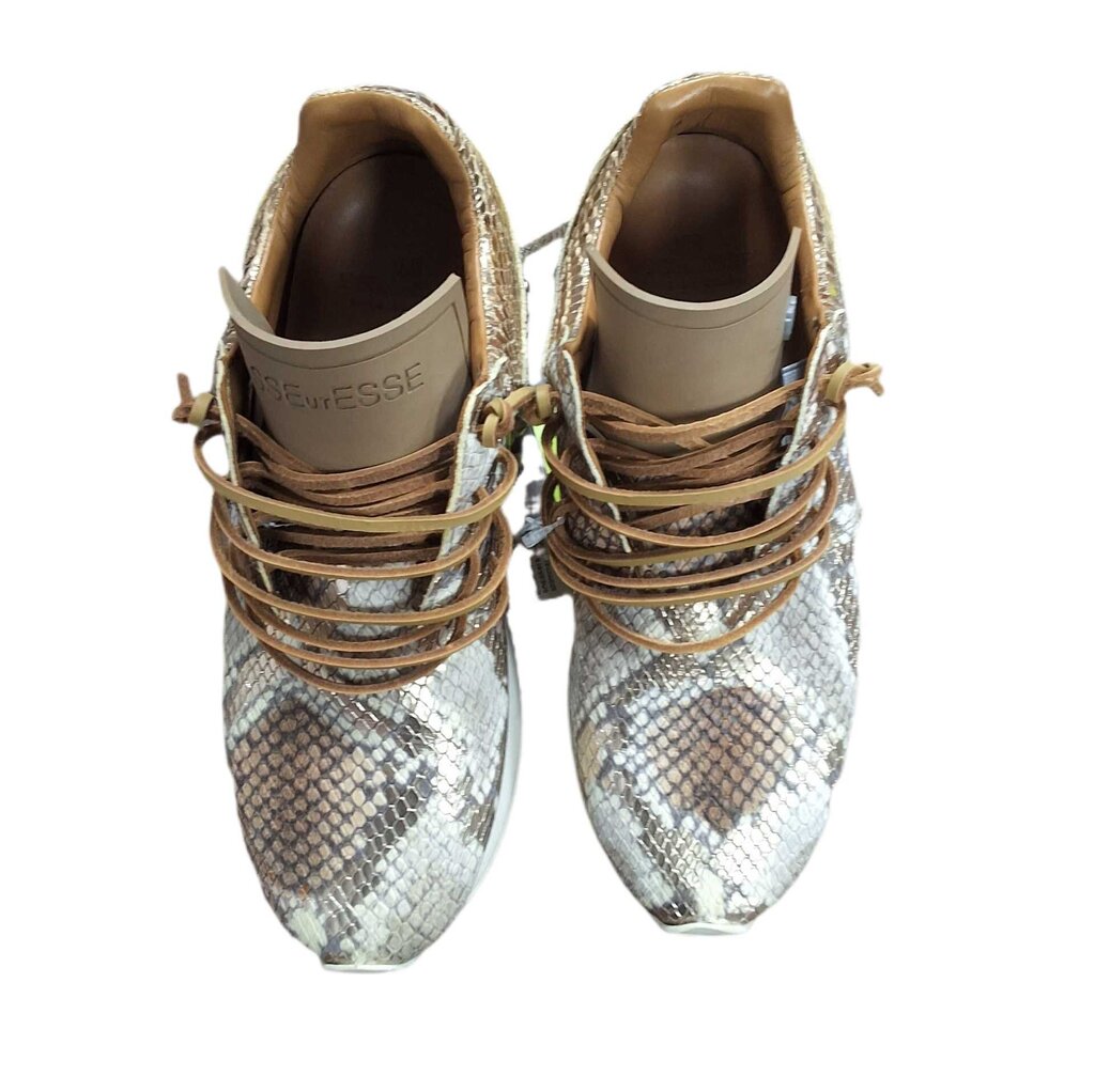 Esse ut Esse python sneakers/fringe