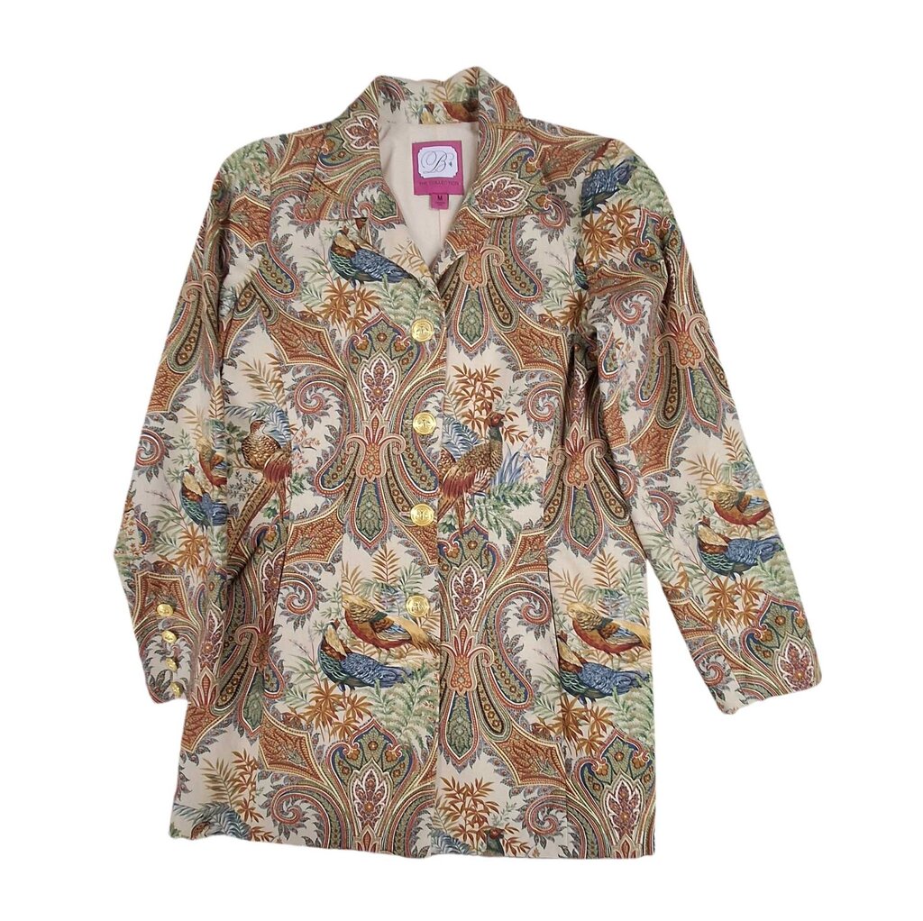 B Collection long jacket/pheasant