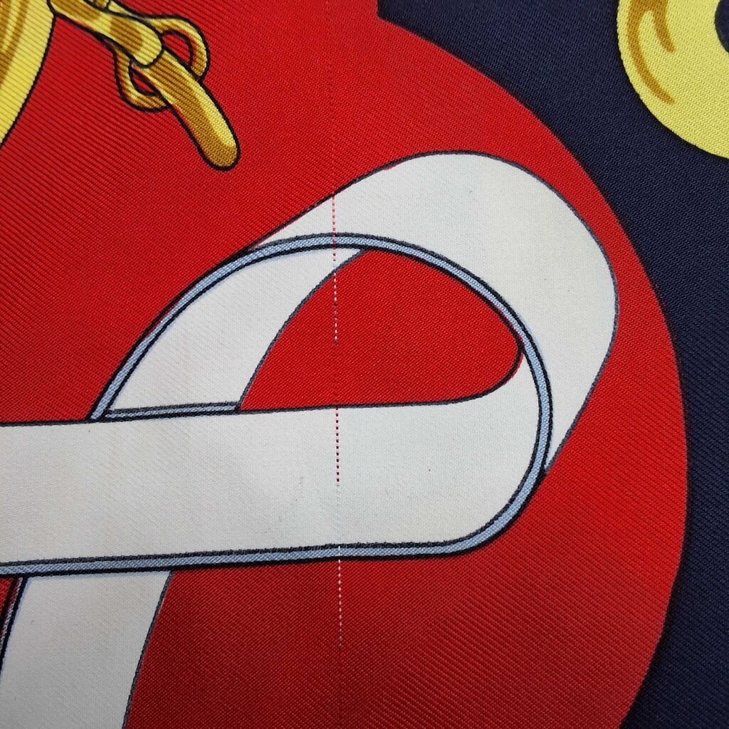 Hermes Silk Scarf/Straps and Swords