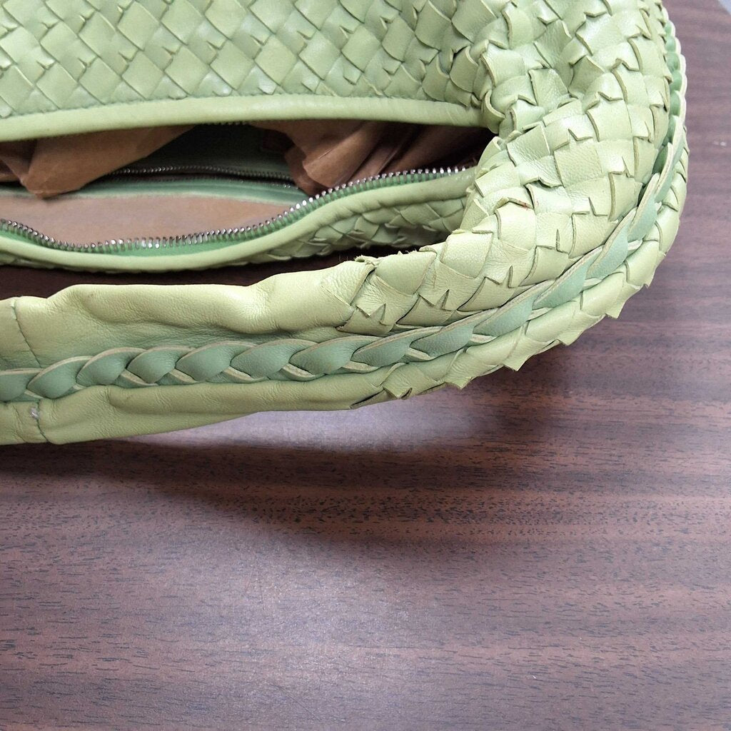 Bottega Veneta Leather Bag/Braid Trim