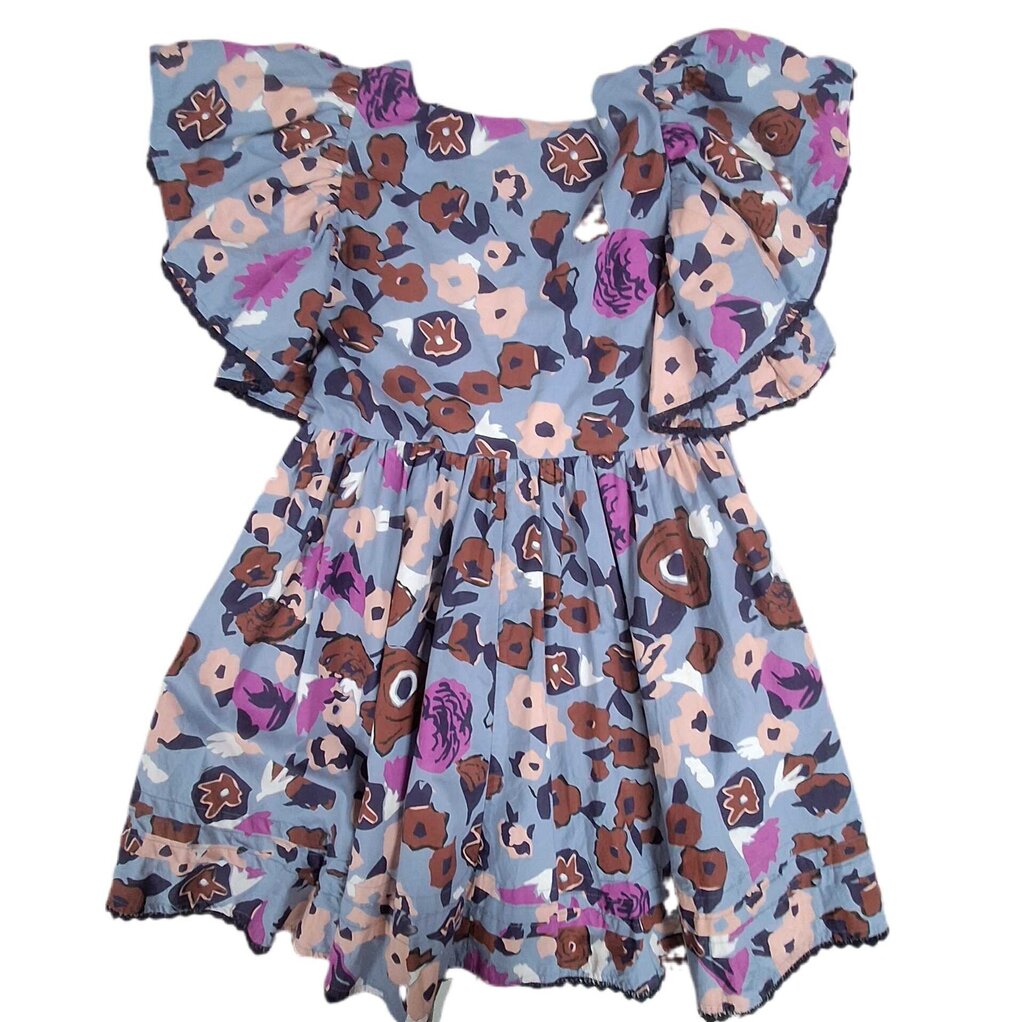 Cleobella flutter sleeve dress/abstract
