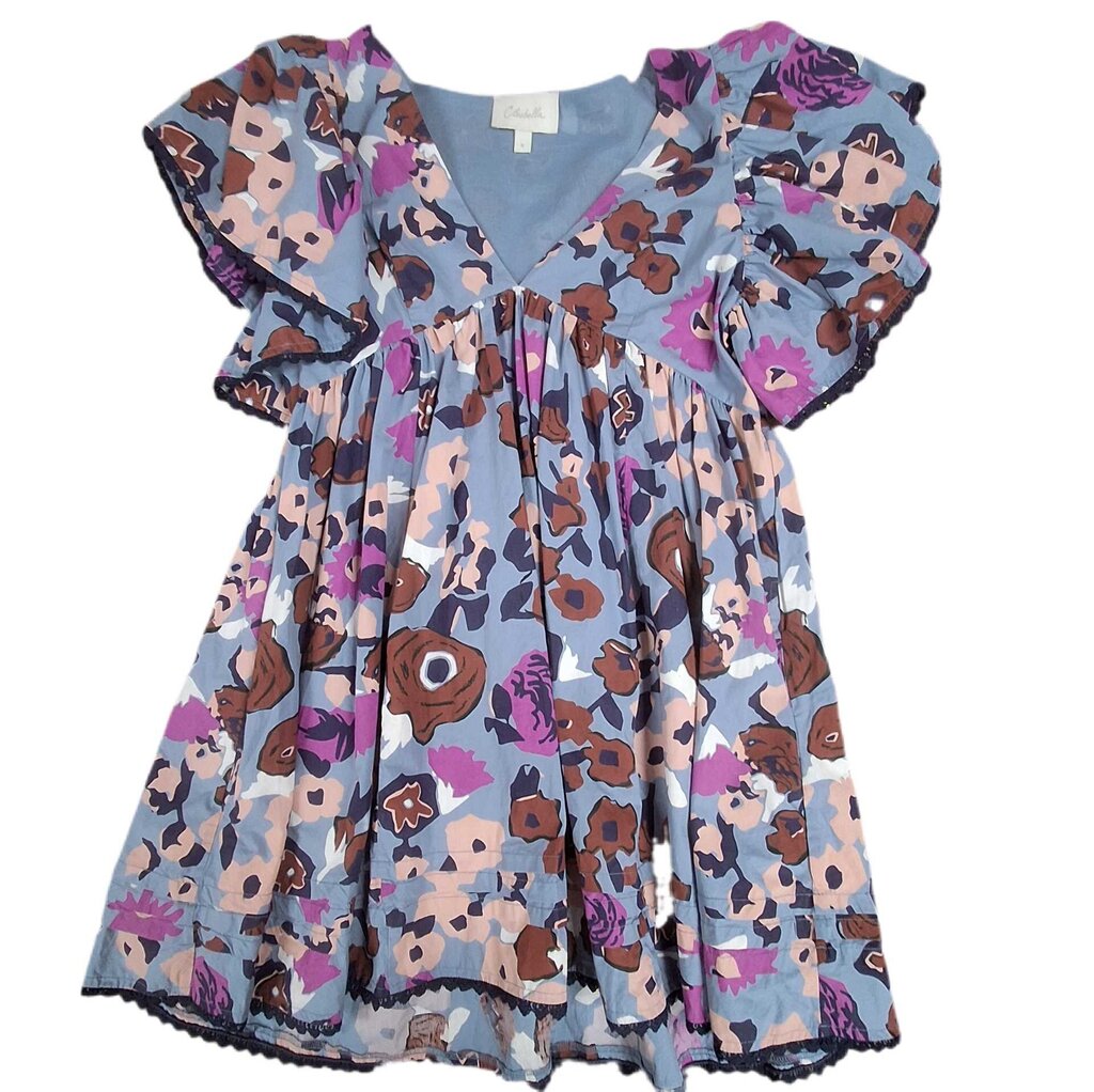Cleobella flutter sleeve dress/abstract