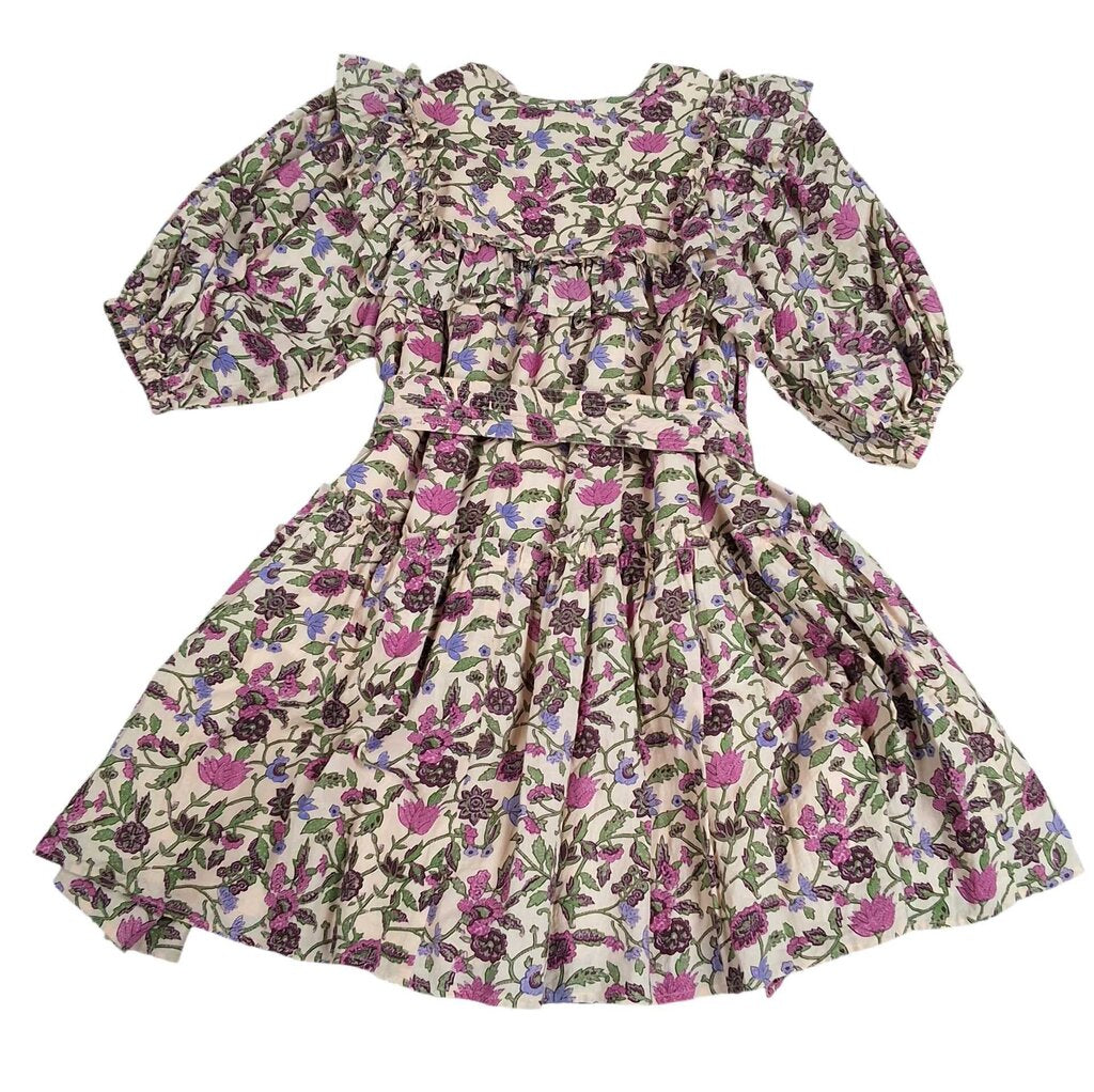 Cleobella puff short sleeve dress/floral