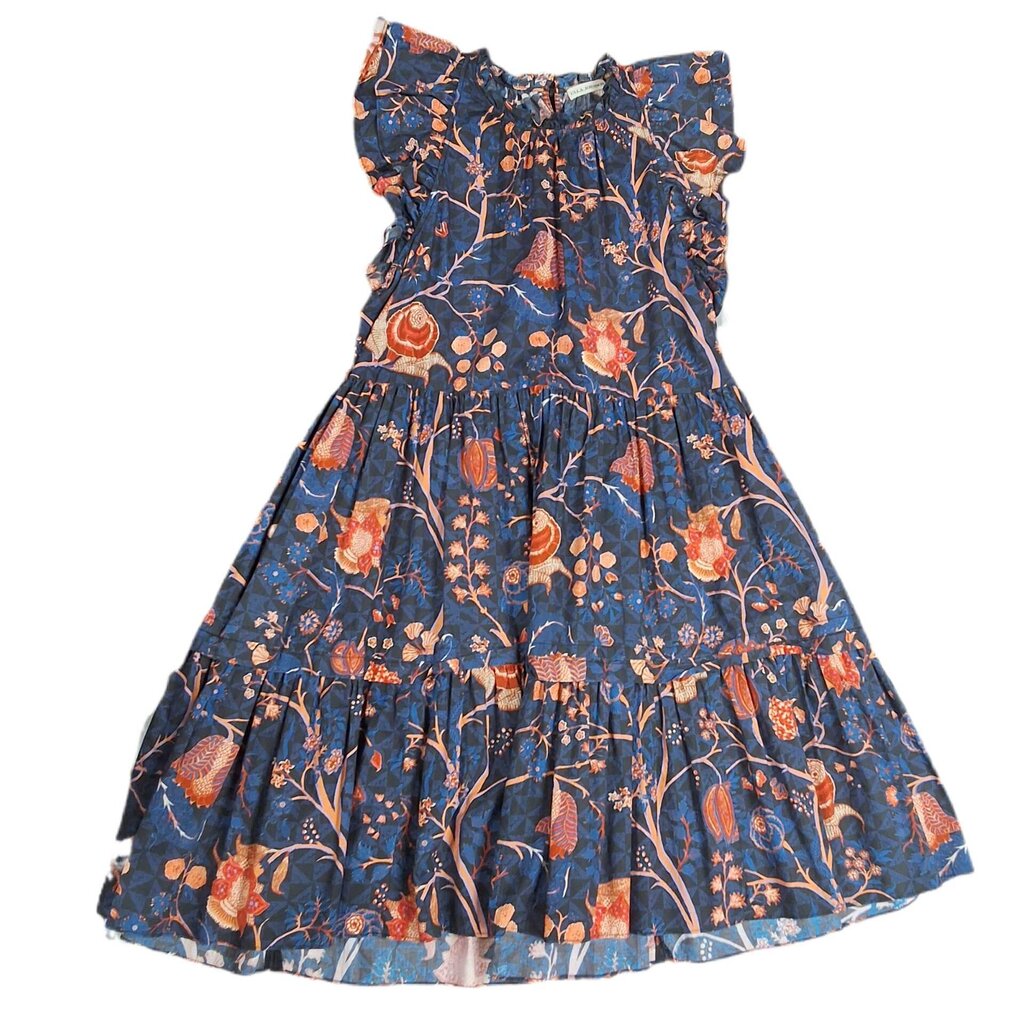 Ulla Johnson flutter sleeveTiered dress/floral print