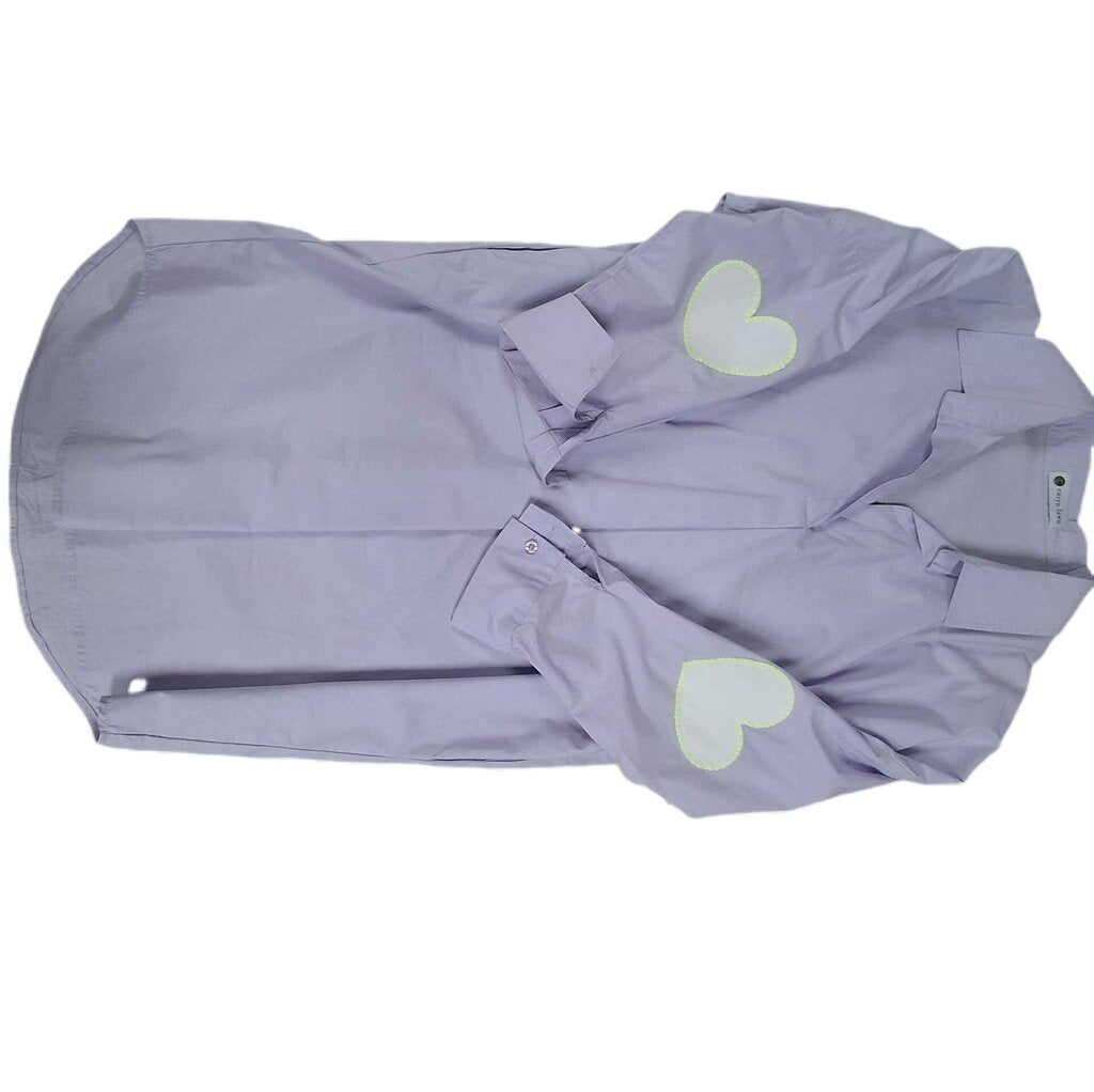 Caryn Lawn long sleeve shirt dredd/heart elbows