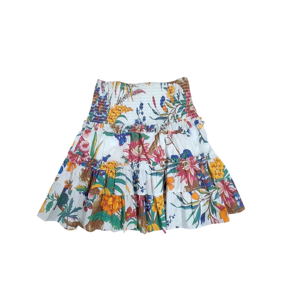 Love the Label elastic waist short skirt/floral
