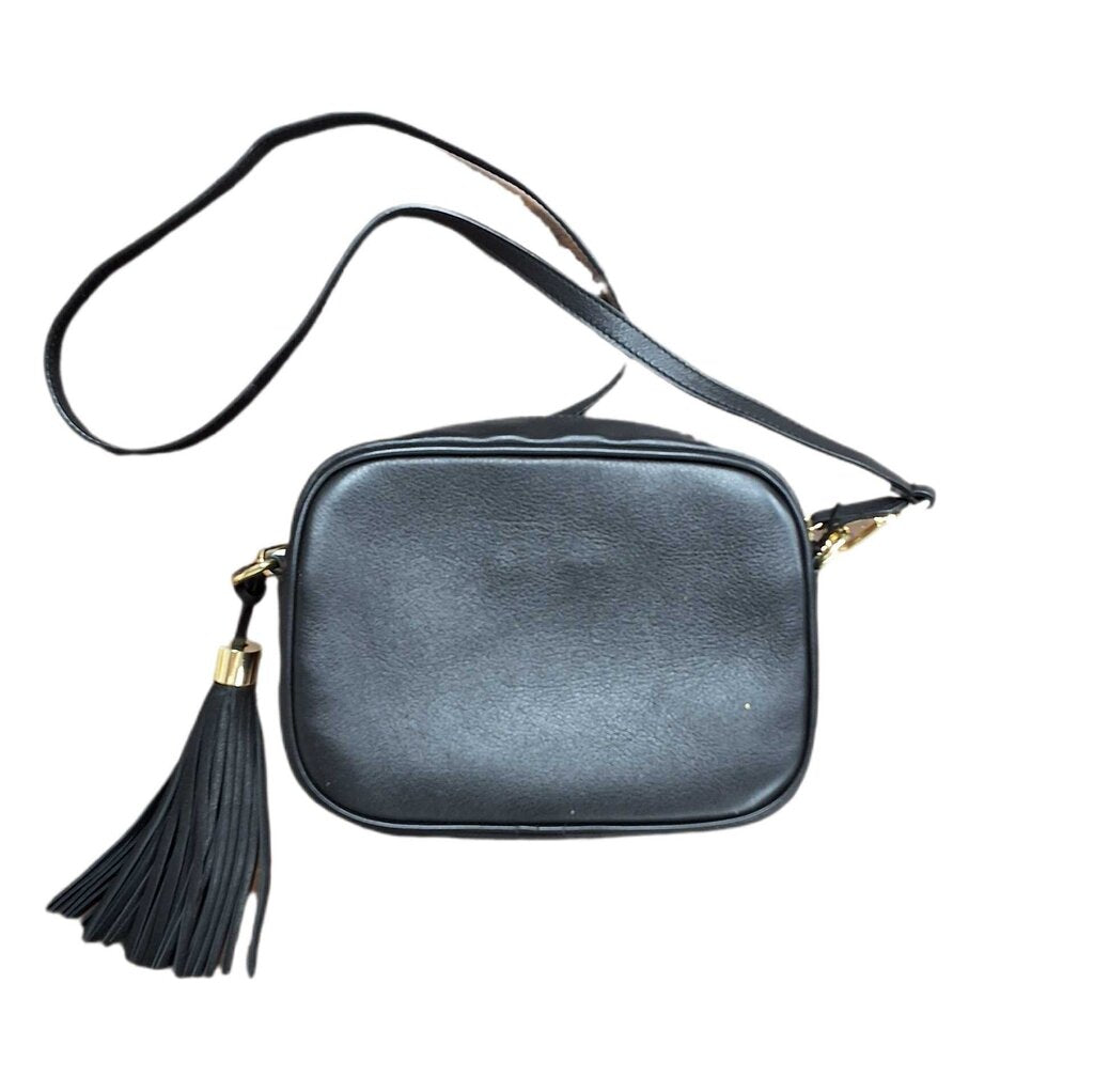 Valentino by Mario Leather Crossbody/Logo