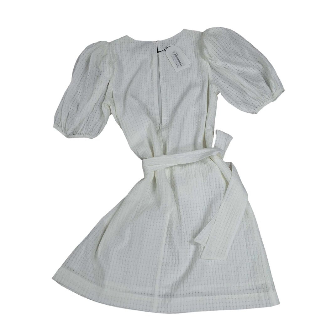 English Factory puff short sleeve/pindot