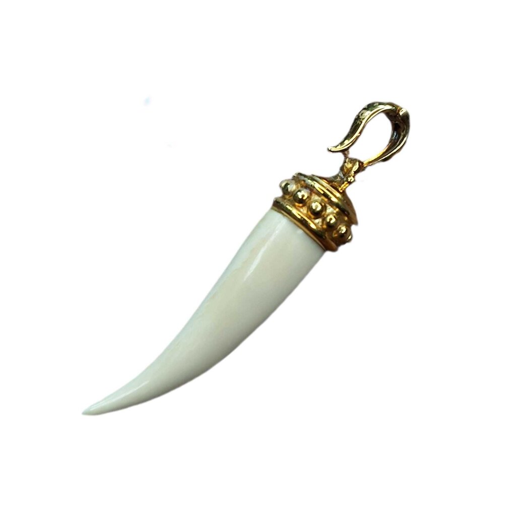 Slane bone horn pendant