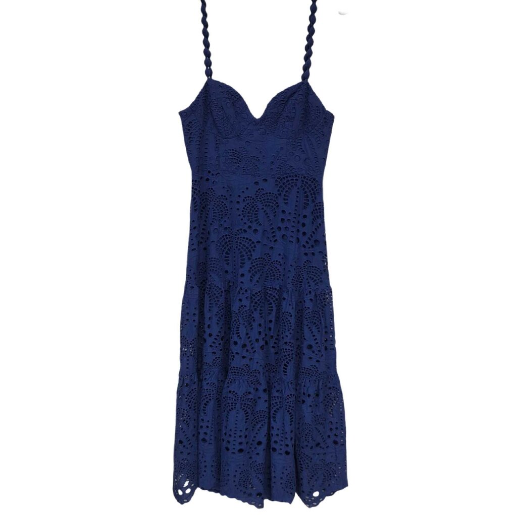 Farm Rio eyelet maxi sundress/ball straps
