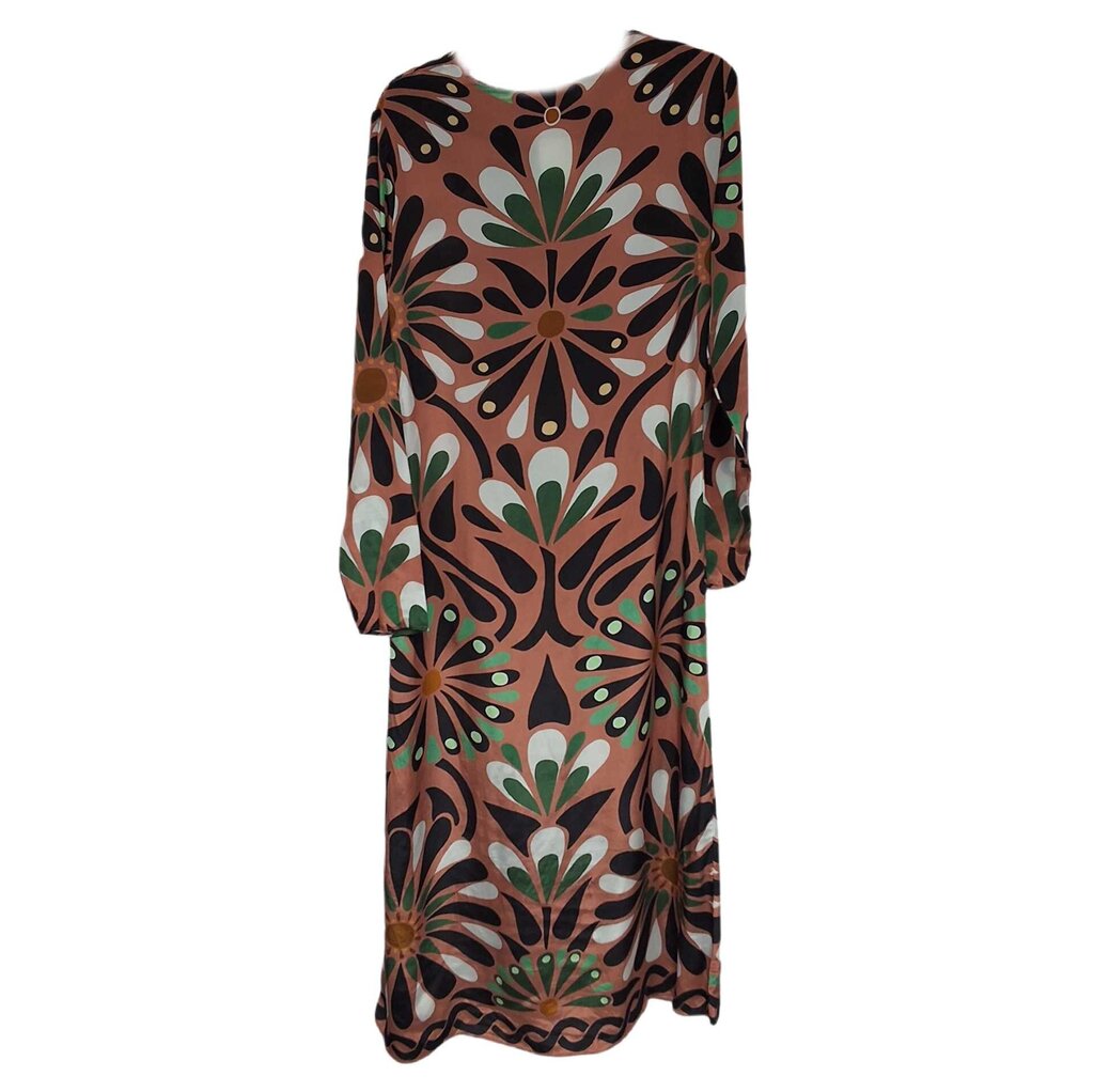 Farm Rio long sleeve dress/groovy floral
