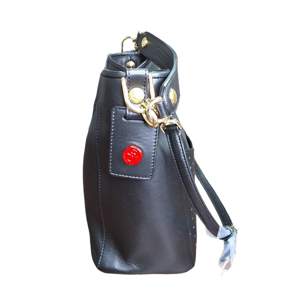 Longchamp leather bucket bag/holes