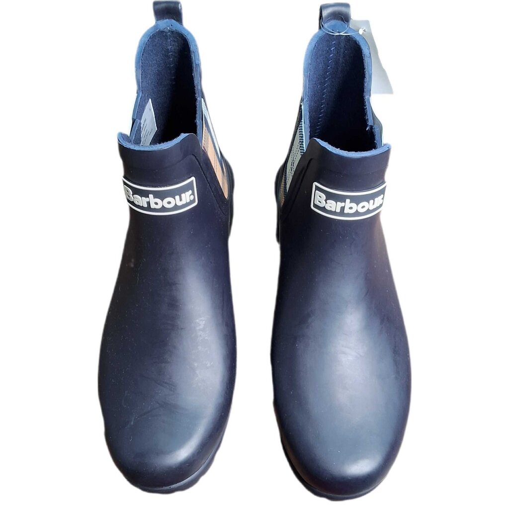Barbour rain bootie/plaid insert